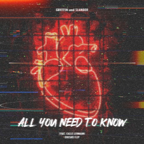 SLANDER X GRYFFIN (feat. Calle Lehmann) - All You Need To Know (ODESHO FLIP)