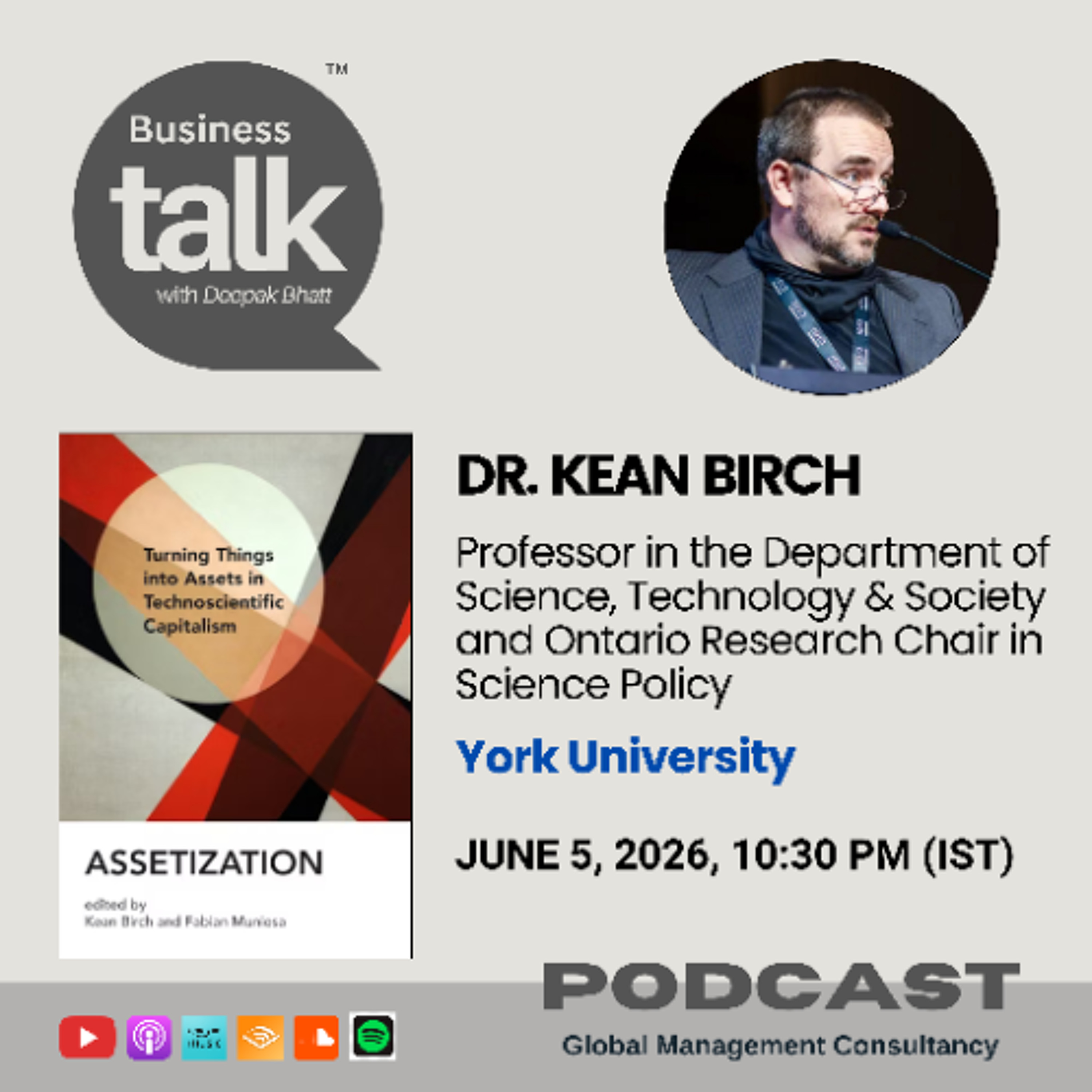 Assetization Explained: Dr. Kean Birch on Modern Capitalism episode artwork