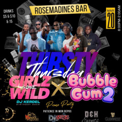 ROSEMADINE'S THURSDAY 20.3.2025
