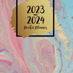 free KINDLE 📔 2023-2024 Pocket Planner: Two Year Monthly Planner for Purse by  Neat
