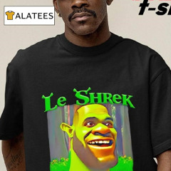 Lebron James Le Shrek Parody Shirt