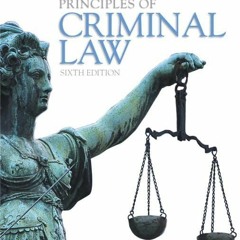 PDF read online Principles of Criminal Law 6th Edition unlimited