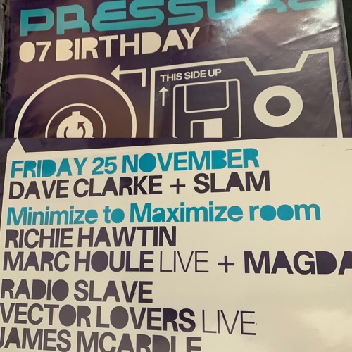 JamesMcArdle.Pressure.7th.Birthday.Glasgow.Promo.Mix
