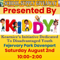 School Supply Giveaway:  Saturday, August 2, 2025