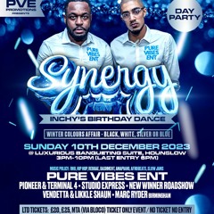 Pure Vibes Ent - Synergy (Inchy's Birthday) - Sun 10th Dec 2023 (Promo Mix)