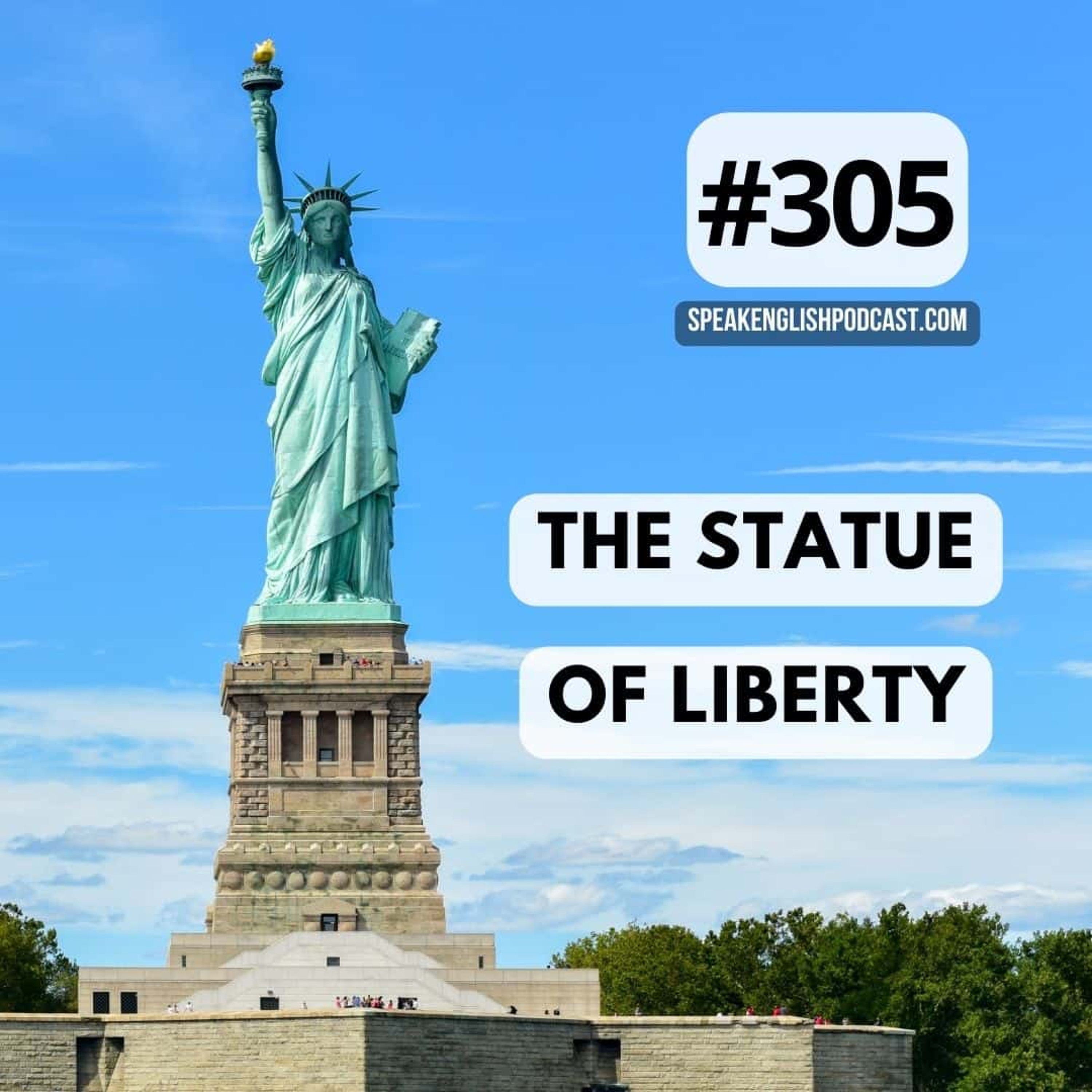 #305 The Statue of Liberty episode artwork