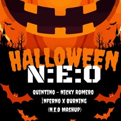 Halloween-Quintino-Nicky Romero- İnferno X Burning (Neo - p9 Mashup)