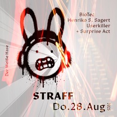 STRAFF - Henriko S. Sagert @ Der Weiße Hase (Tempel, 2025-08-28)