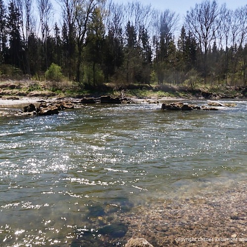 River Isar Sound Map. Sieben Rippen