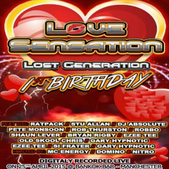 DJ Absolute Vs Pete Monsoon - Love Sensation (1st Birthday) Bankok Bar, Manchester - 25-04-15