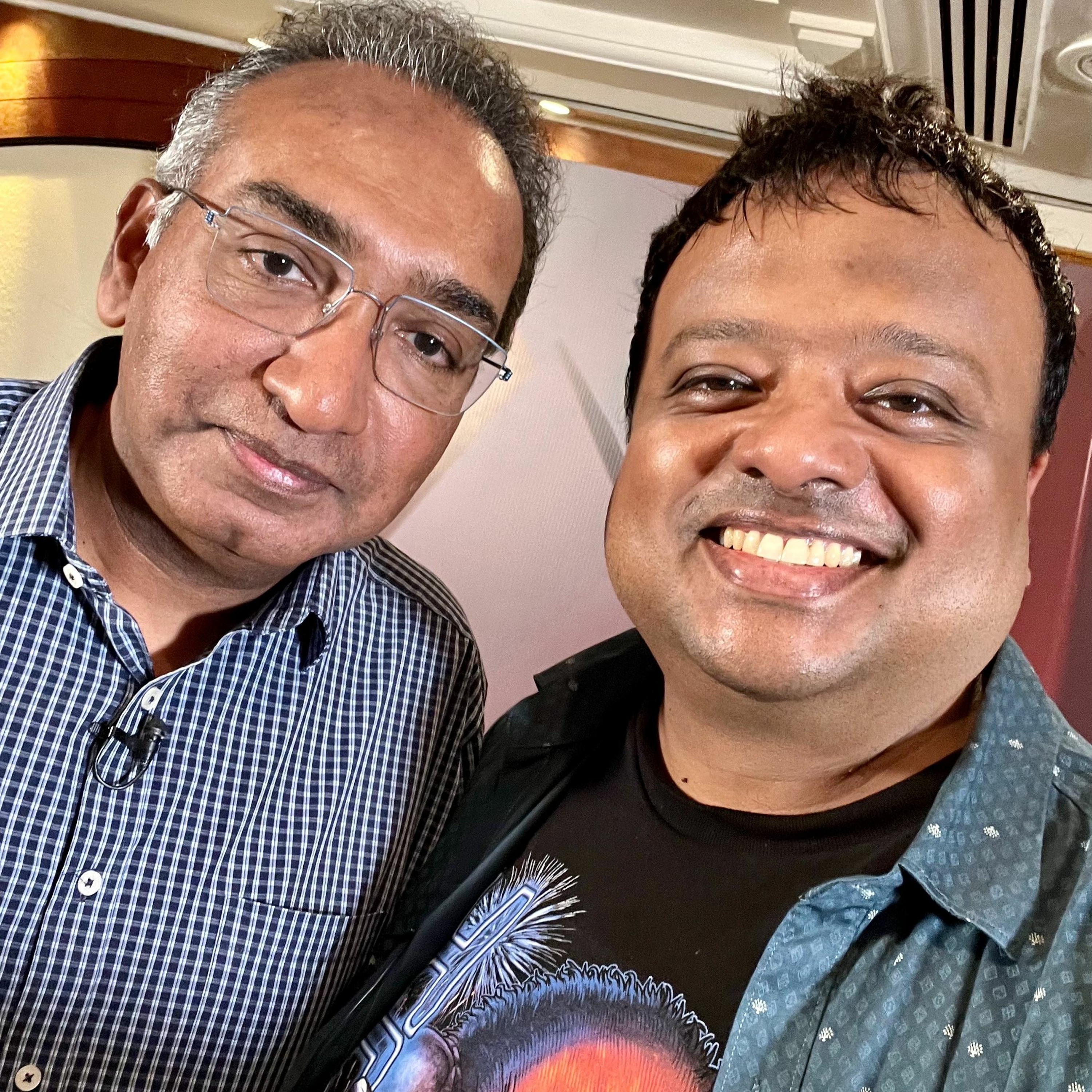 Sameer Nair With Hrishi K - 5 Years Of Applause Entertainment