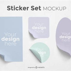 Box Sticker Mockup Free Kostenlos Downloaden