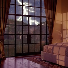 Thunderstorm & Raining Sounds For Sleeping (75 Minutes)