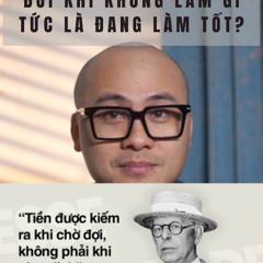 TRONG CRYPTO, TIỀN KIẾM ĐƯỢC RA KHI CHỜ ĐỢI, KHÔNG PHẢI KHI GIAO DỊCH, TẠI SAO?