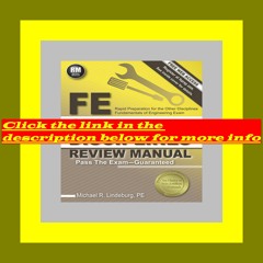 epub [download] PPI FE Other Disciplines Review Manual â€“ A Comprehensive Review Guide to Pass the