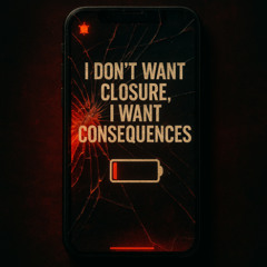 I Don't Want Closure, I Want Consequences