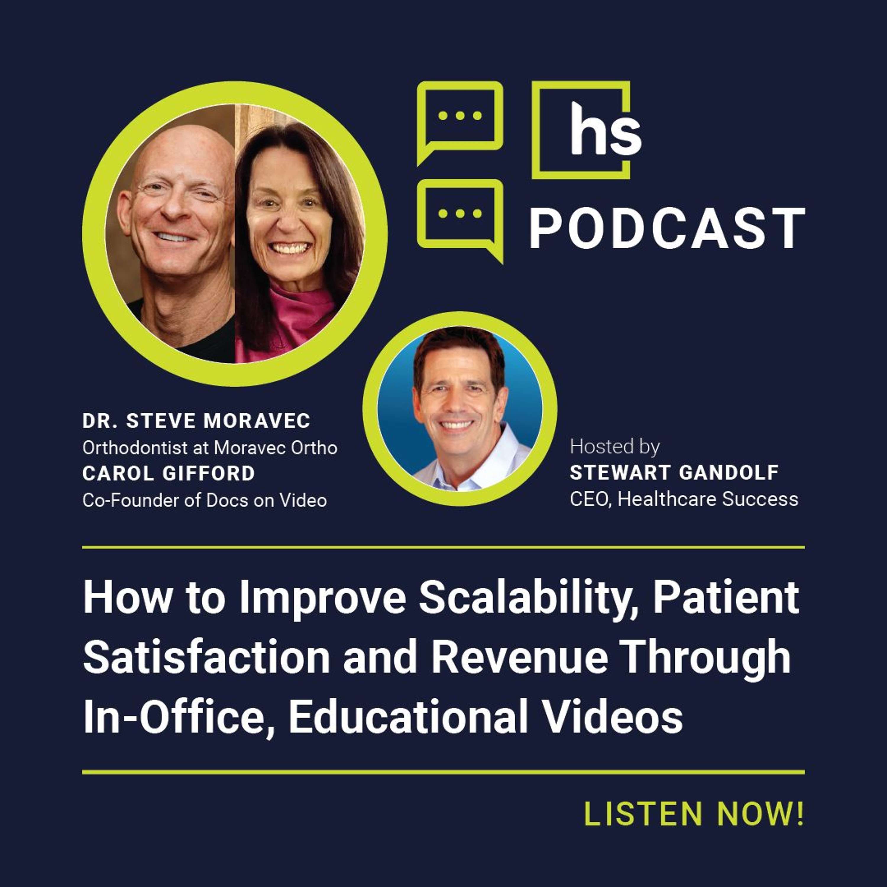 How to Improve Scalability, Patient Satisfaction and Revenue Through In-Office, Educational Videos