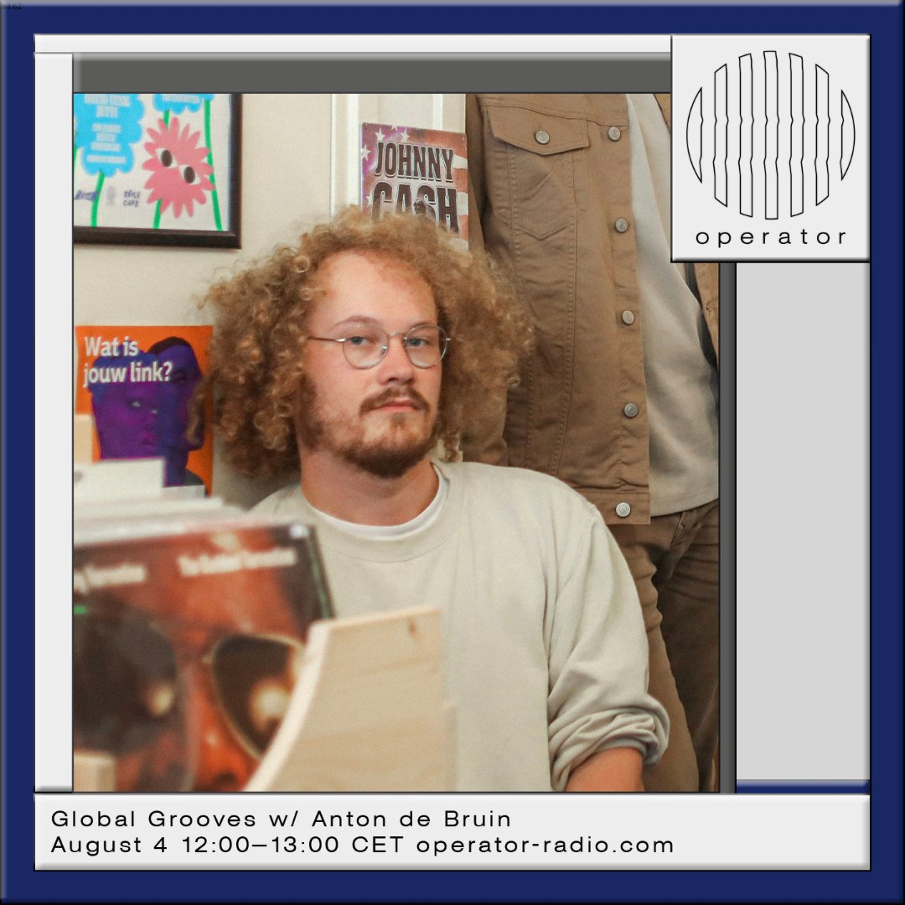 Global Grooves w/ Anton de Bruin  - 4th August 2026 episode artwork