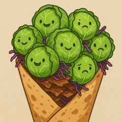 Can I get 1 cabbage kebab please?