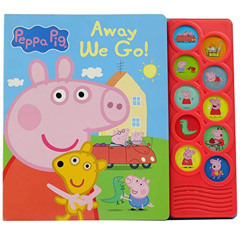 [Read] EPUB 📨 Peppa Pig - Away We Go 10-Button Sound Book - PI Kids (Play-A-Sound) b