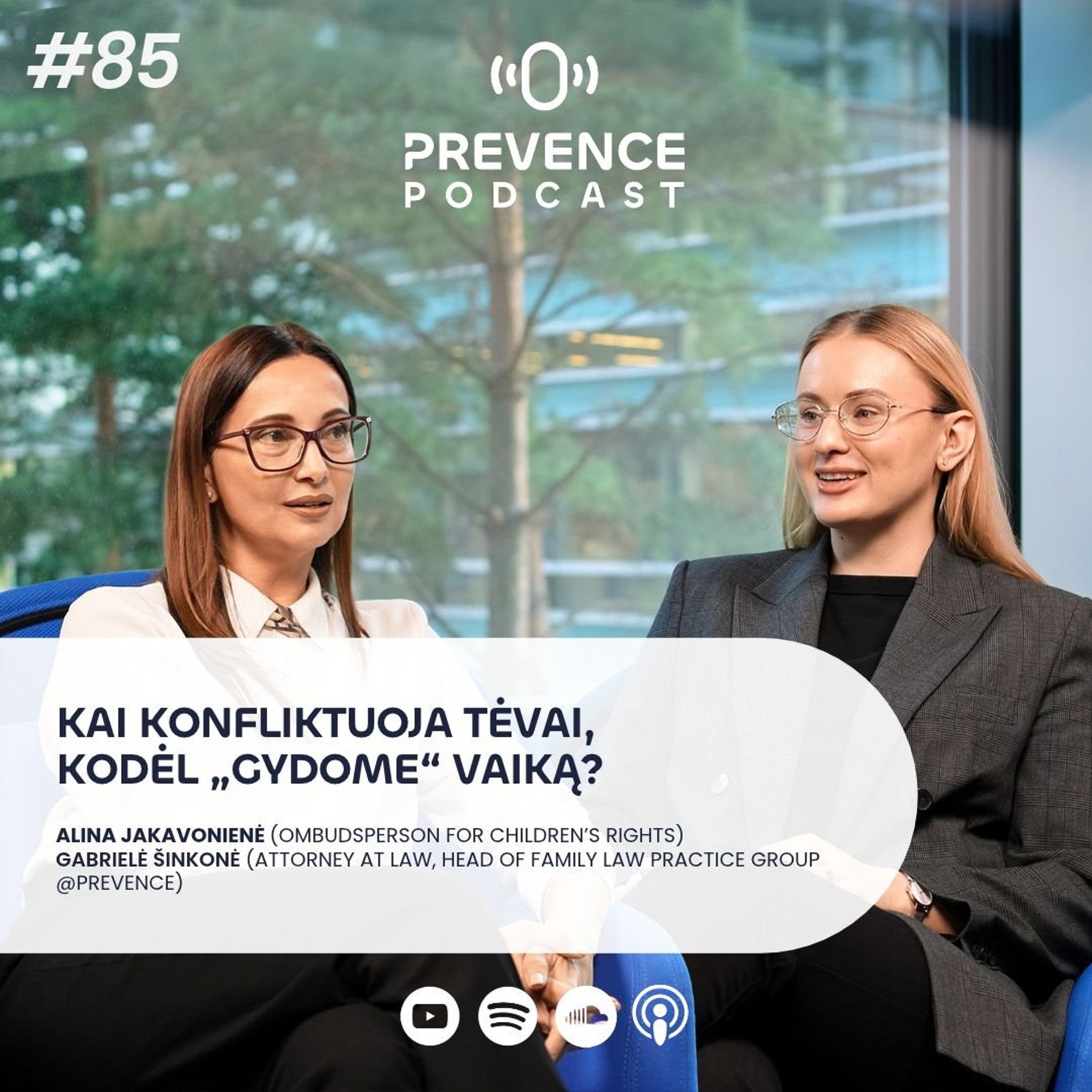 Kai konfliktuoja tėvai, kodėl „gydome“ vaiką? – Alina Jakavonienė | Family & Law Talks #85