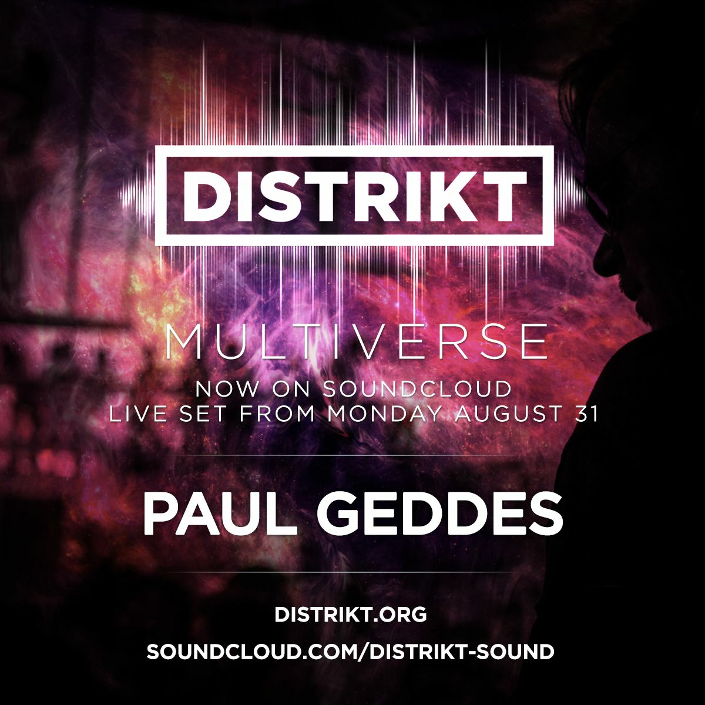 Paul Geddes - DISTRIKT Sound - Virtual Burning Man 2020 episode artwork