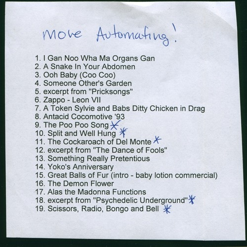 Scissors, Radio, Bongo and Bell