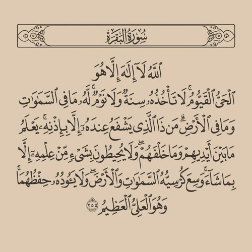 آية الكرسي مكررة 7 / القارىء بدر التركي