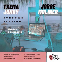 Txema Junoy & Jorge Moliner@Tardeo Beach Pura Vida 9-8-22