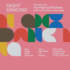 Night Dancing - The Patchouli Brothers (Slack's 16/10/21)