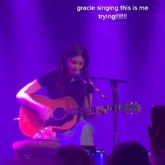 this is me trying (gracie abrams' version) - live at kingston acoustic show
