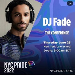 DJ FADE - PRIDE MONTH - THE CONFERENCE MIX AT NYC LAW SCHOOL
