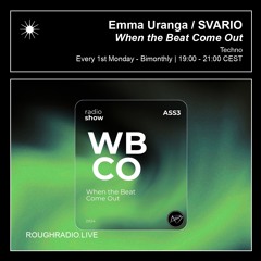 When the Beat Comes Out w/ SVARIO | 01.07.2024 | Rough Radio