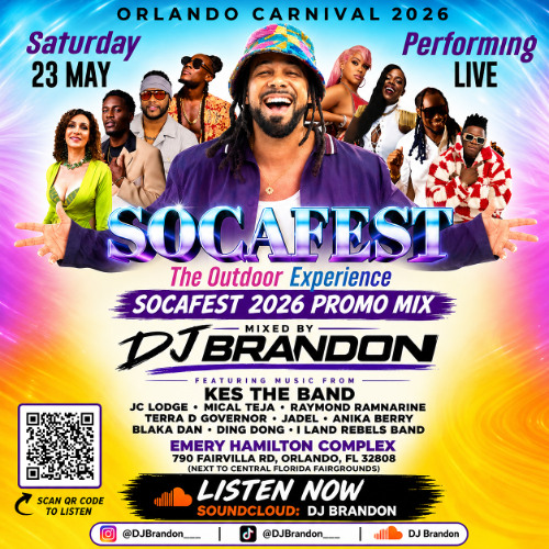 Stream SocaFest 2026 Promo Mix by DJ Brandon | Listen online for free ...