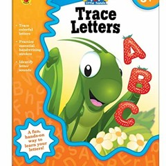 ( yWs ) Trace Letters Handwriting Workbook, Alphabet and Basic Vocabulary Activity Book for Kinderga