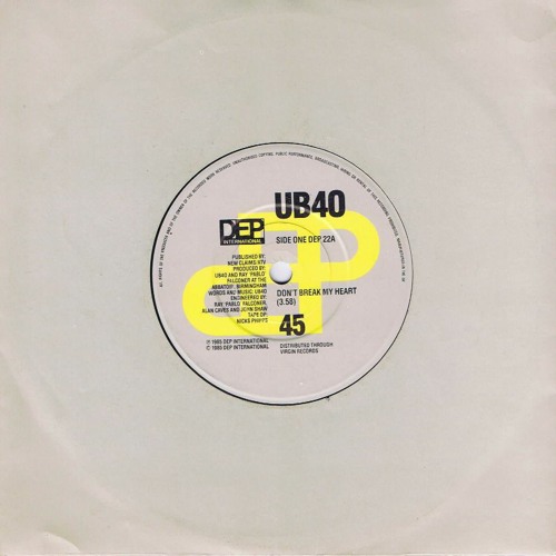 UB40 - Dont Break My Heart Remix