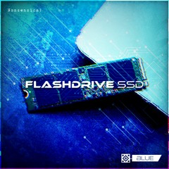 DAGames | FLASHDRIVE: SSD - BLUE: SSD | Nonsensical Cover