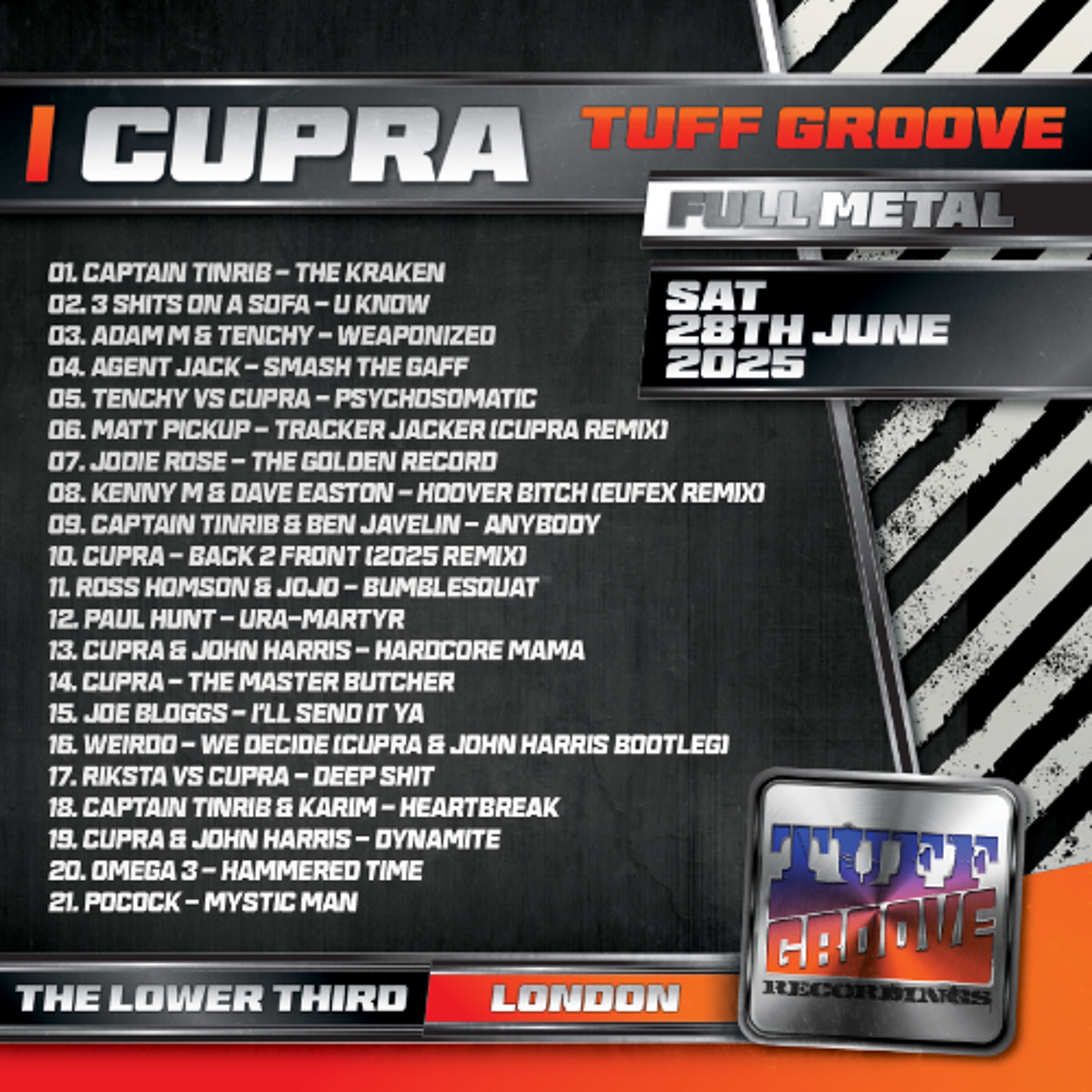 Cupra - Tuff Groove Full Metal Set - June 2025 episode artwork
