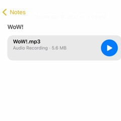 WoW! (YB x YE) (prod. goof)