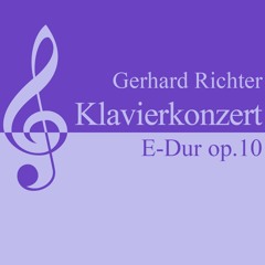 Piano Concerto E-major (E-Dur) op. 10 mvt. 2+3 (unfinished - new recording 3rd mvt.)