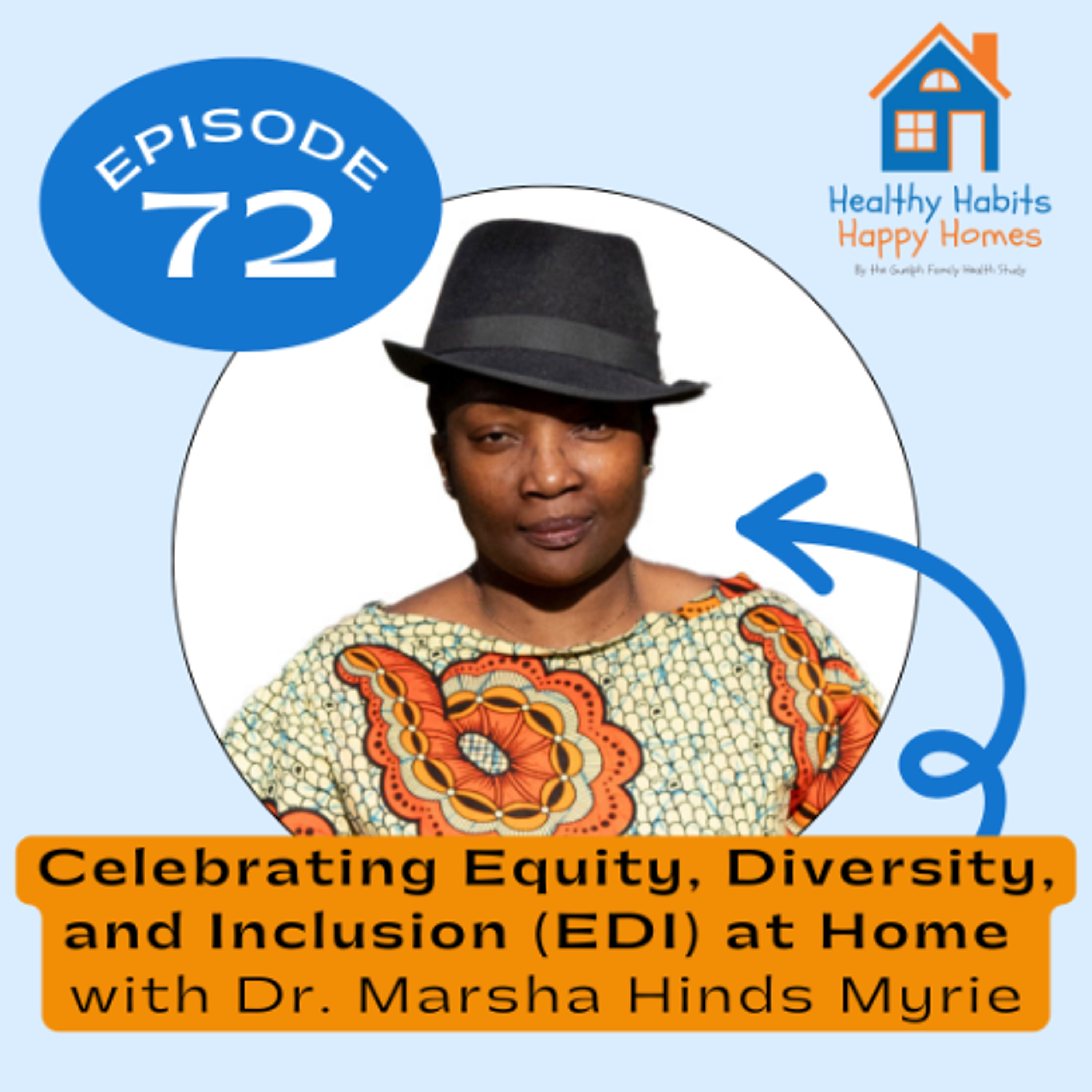 Episode 72: Celebrating Equity, Diversity, and Inclusion (EDI) at Home with Dr. Marsha Hinds Myrie