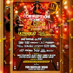 Dj Ash Bee Corruption Bounce The Circus 2 - Pure Nightclub - Boxing Day 2025