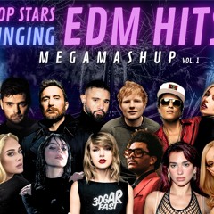 POP STARS SINGING ELECTRONIC MUSIC HITS | MEGAMASHUP WITH AI! Vol.1