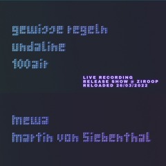 Gewisse Regeln (Von Allenberg Release Showcase @ ZIROOP Reloaded)