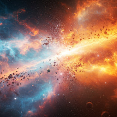 If the heavens would coilide