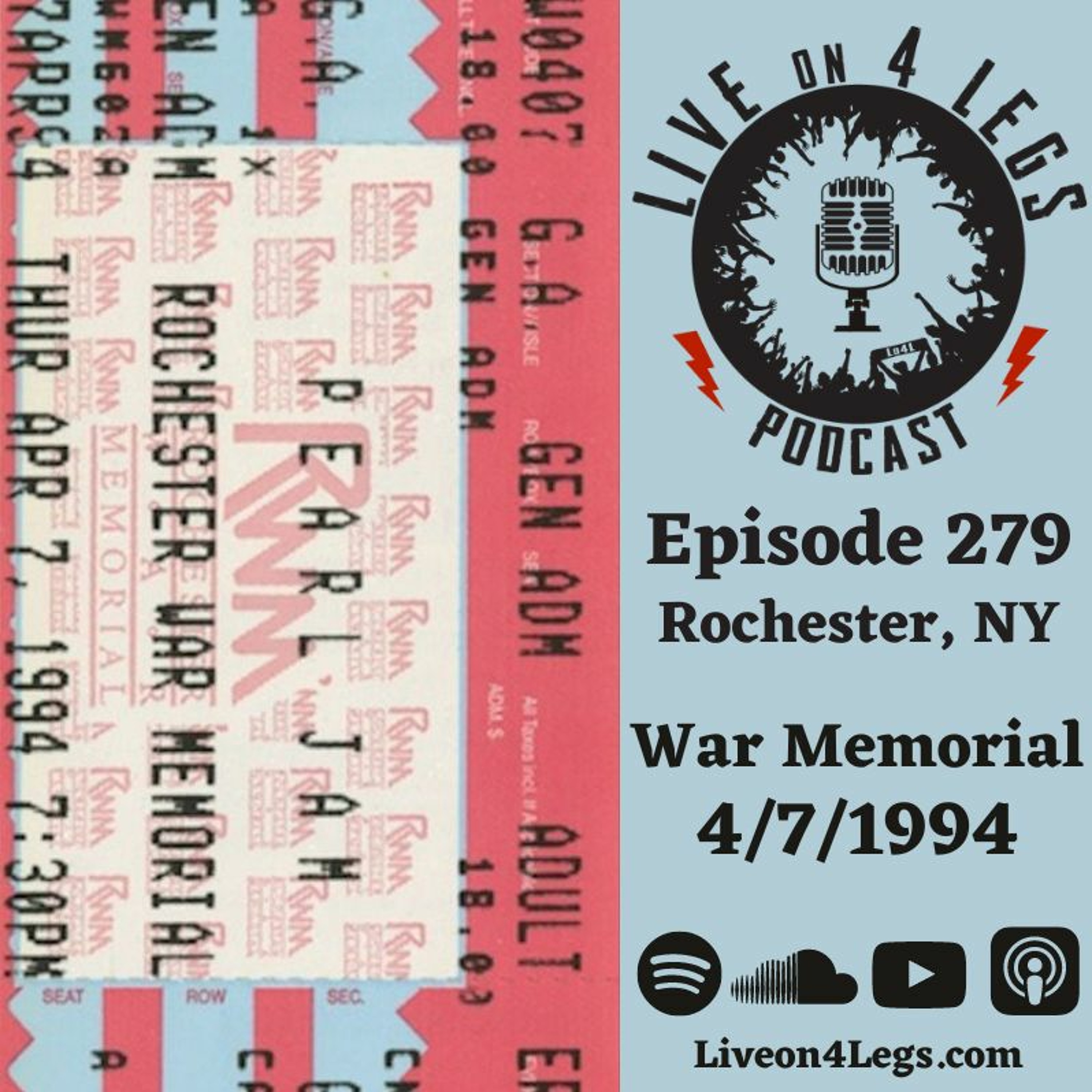 Live On 4 Legs: Pearl Jam Podcast