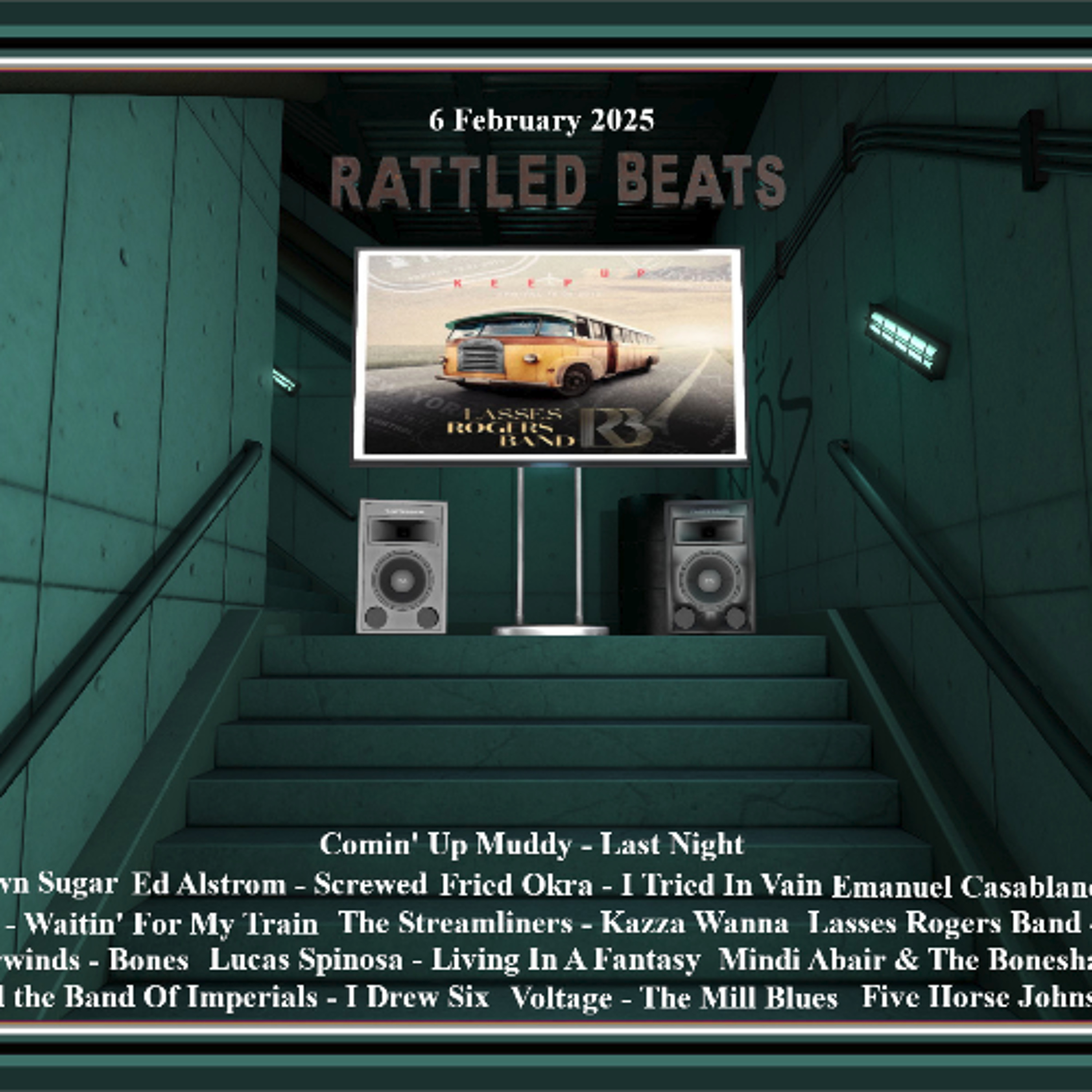 Rattled Beats 02-06-25 episode artwork