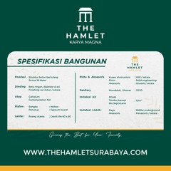 Hub 0811-3555-890,  The Hamlet: Hunian Modern Surabaya Timur Dekat OERR
