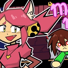 FNF-Pretty Pink-Chara Mix KID V KAT
