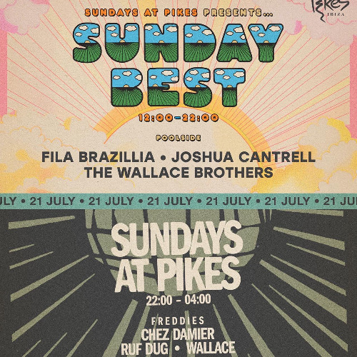 Joshua Cantrell - Poolside (12- 4pm) Live @ Pikes, Ibiza 21-7-24